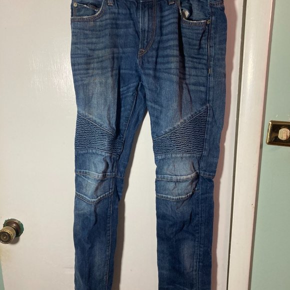 Express Jeans - Alec Super Skinny Fit - Men's SIZE 30W 32L Denim Jeans - Picture 1 of 12